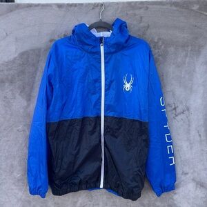 Spyder blue wind Breaker